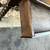 Antique Jacobean style English carved geometric front oak side table 6 thumbnail