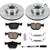 Brake Rotors & Ceramic Brake Pads for BMW 2 thumbnail