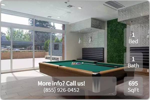 $3,872 / 1br - 695ft2 - Simplicity Meets Comfort: Enter Inside & Relax! (Mountain View)64055523344897121