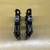 Black Forte 9/16" Flat / Platform Aluminum Pinned MTB Pedals 4 thumbnail