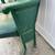 DETROIT RED WINGS Hockey Olympia Stadium Green Leather 2 Chair Seats 11 thumbnail