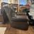 Restoration Hardware Tufted Club 360 Swivel Chair Dark Brown Leather A 8 thumbnail