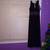 Black Maxi Dress – Size 6 – Beaded Waist & Back Slit 1 thumbnail