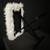 WHITE FURRY CUSTOM PROFESSIONAL PIANO STOOL USED BY MUSIC LEGEND! NEW! 3 thumbnail