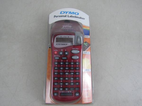 Dymo LetraTag Portable Personal Label Maker Red N15243 New 1