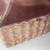 Vintage MCM Hollywood Regency Pink & Gold Lamp - Brass Plate Scrolls 11 thumbnail