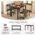 Dining Table Set-Table with Bench and Chairs 2 thumbnail