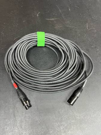 Microphone cables, 50 ft low Z 1
