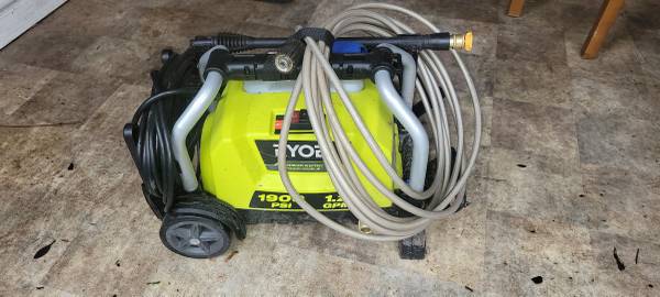 Ryobi pressure washer 1