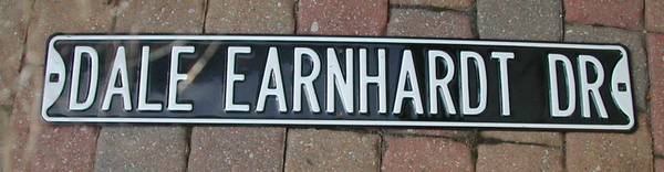 Dale Earnhardt Dr. Street Sign 1