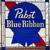 Vintage 1989 Pabst Blue Ribbon Stained Glass Advertising Sign 1 thumbnail