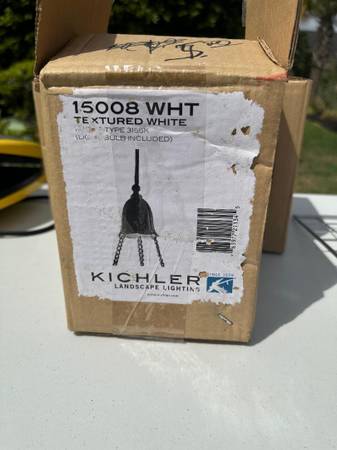 New Kichler landscape lighting 15008 white 1