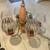 Vintage pink porcelain chandelier 1 thumbnail