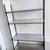 Trinity 4-Tier NSF Wire Shelving 48x18x77, Wheels + Liners, Like New - 2 thumbnail