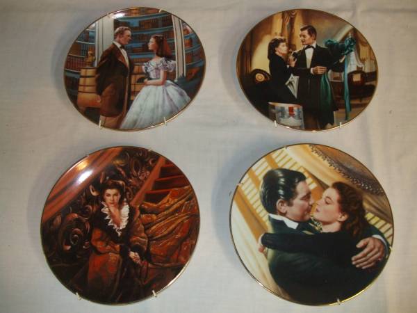 Gone with the Wind Plates 1