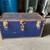 Vintage Steamer trunk with key and working lock 1 thumbnail