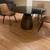Black Round Dining Table with Chairs 1 thumbnail