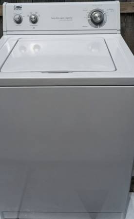 REALLY NICE WHIRLPOOL ESTATE WASHER MACHINE NO LID LOCKS OR COMPUTER 1