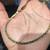 18 inches of 14K Yellow Gold Herringbone Necklace that goes around 10 thumbnail
