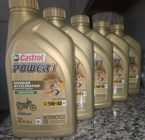 Castrol 5w40 Power 1 oil 1