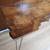 74" Live Edge Slab Entryway Table on Brushed Hairpin Legs 3 thumbnail