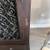 Dark Wood Sideboard with Wrought Iron Doors 4 thumbnail