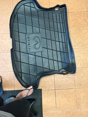 2003-2008 Infiniti FX35 and FX45 Trunk Mat OEM 1