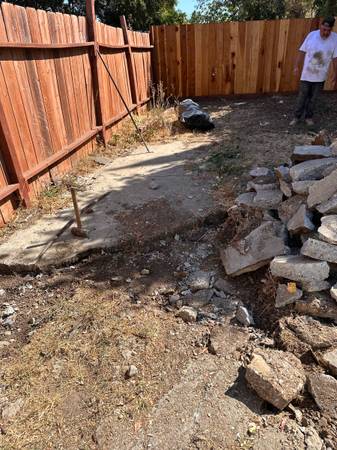 Free broken cement can deliver 1