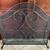 Metal Steel Fireplace Screen Arched Grey Lightweight Indoor Outdoor 1 thumbnail