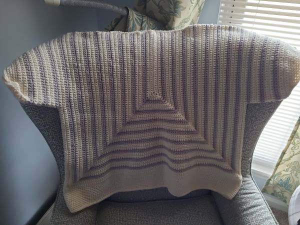 Roomy Adult Ladies Boatneck Tee/Top - 24" across - Handmade Crocheted - $75 (Columbia)63471026585859120