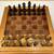 Outstanding Chess Case Complete W/Weighted Player's & Storage Drawer 18 thumbnail