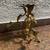 Heavy Brass Old Vintage Lighting Fixture Ceiling Light Bulb Chandelier 3 thumbnail