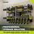 NEW Power Tool Organizer, 8 Drill Holder Wall Mount 3 thumbnail
