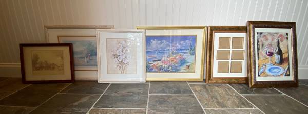 Picture frames framed art $20 each 1