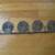 Thick Wrought Iron 5 Hooks Hanging Rack with Round Swirl Accents!!! 5 thumbnail