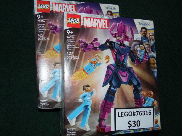 LEGO: Fantastic 4 -vs- Galactus Set #76316 --New in Box-Half Price-- 1