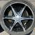 Forte 20 inch black wheels 5 on 127mm and 5 on 112mm 4 thumbnail