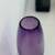 12.5 Inch Tall Glass Vase Purple Lilac Color New 4 thumbnail