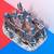 Disney Village Sleeping Beauty's Castle Holiday Sculpture DAMAGED tink 9 thumbnail