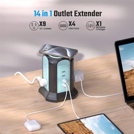 Super Danny Power Strip Tower 1