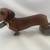Red Dachshund With Log - DFLS19A - 9" L - 4"W - 5"H 2 thumbnail