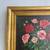 Framed Red/Pink Roses in Crystal Vase Painting 3 thumbnail