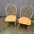 2 wooden kitchen chairs 1 thumbnail