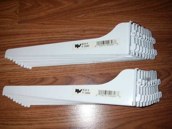 20 shelf  brackets - 10 inch 1