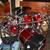 Yamaha Power Recording Custom Five (5) Piece Drum Set 1990 Cherry Red 1 thumbnail