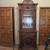 Hand Carved German Black Forest Display Cabinet Curio Vitrine Shelves 7 thumbnail