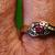 Solid 14k Yellow Gold Pink Sapphire and Diamond Ring 1 thumbnail