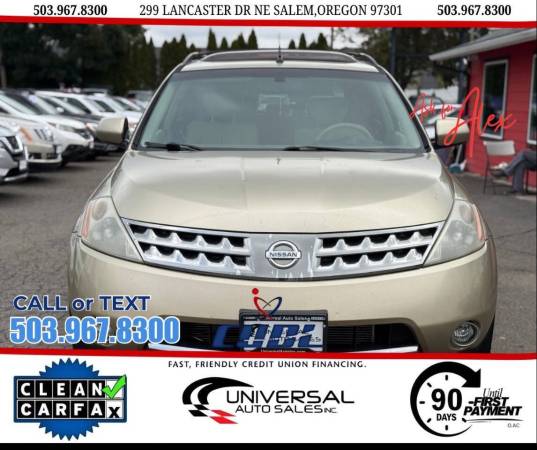 1 2007 Nissan Murano AWD All Wheel Drive SL  4dr SUV SUV 1