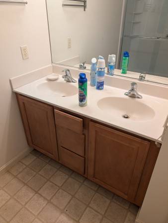 48 inch vanity w/ Faucets 1