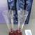 Atlantis Crystal Champagne Flutes Heart Base 9 7/8" Tall 3 thumbnail